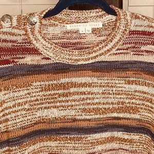 Veronica Beard Sohoni Space dye sweater size M